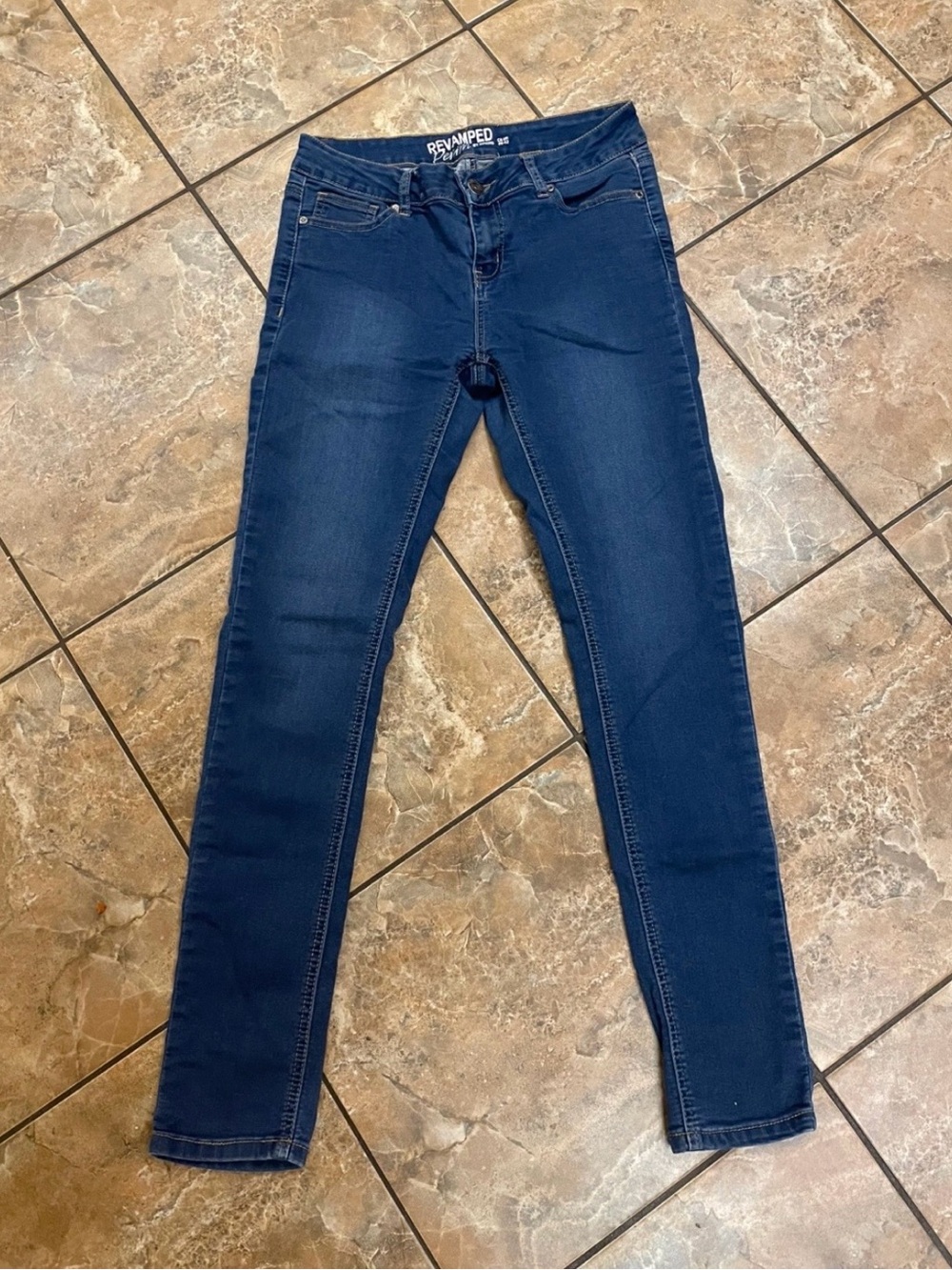Sirens Revamped Navy Skinny Jeans
